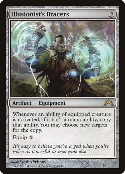Illusionists Bracers Gatecrash Magic card