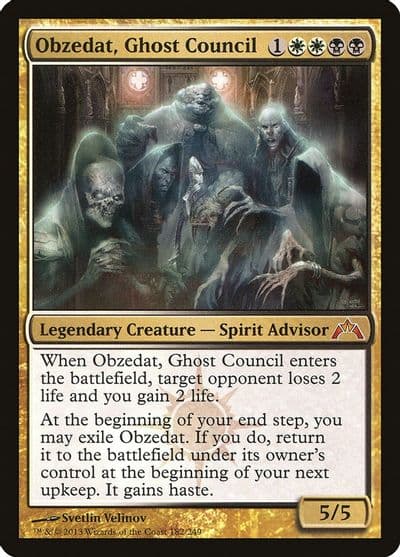 Obzedat Ghost Council Gatecrash Magic card