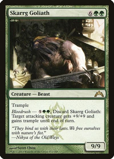 Skarrg Goliath Gatecrash Magic card