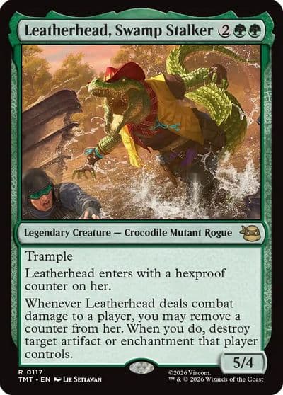 Leatherhead Swamp Stalker Teenage Mutant Ninja Turtles Magic card