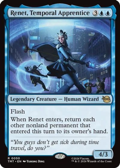 Renet Temporal Apprentice Teenage Mutant Ninja Turtles Magic card
