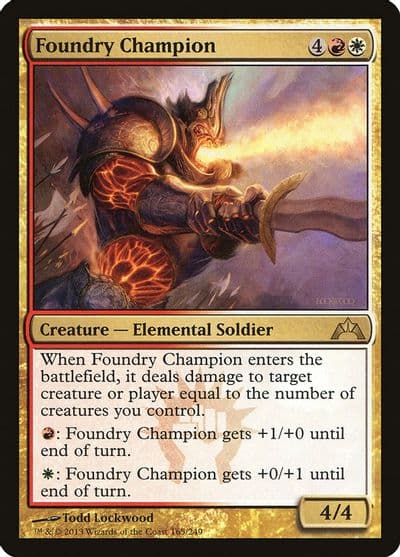 Foundry Champion Gatecrash Magic card
