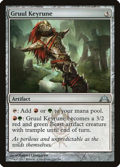 Gruul Keyrune Gatecrash Magic card
