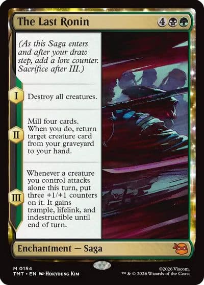The Last Ronin Teenage Mutant Ninja Turtles Magic card