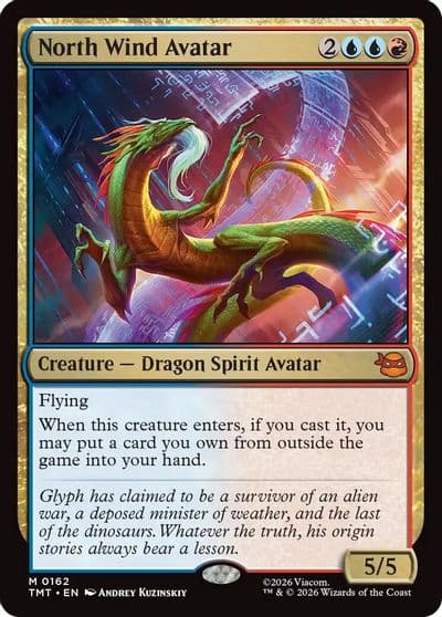 North Wind Avatar Teenage Mutant Ninja Turtles Magic card