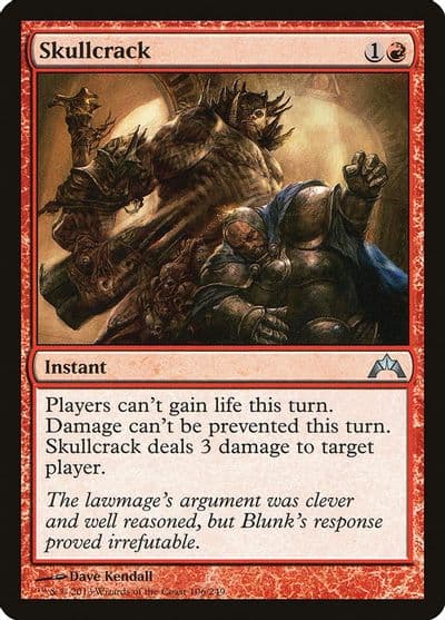 Skullcrack Gatecrash Magic card