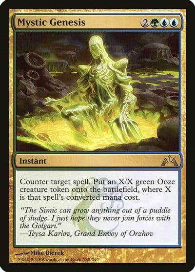 Mystic Genesis Gatecrash Magic card