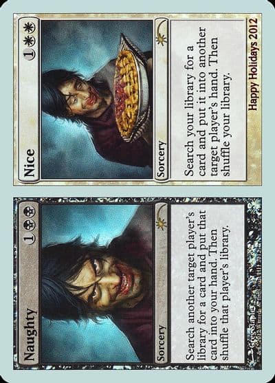Naughty Nice Special Occasion Magic card