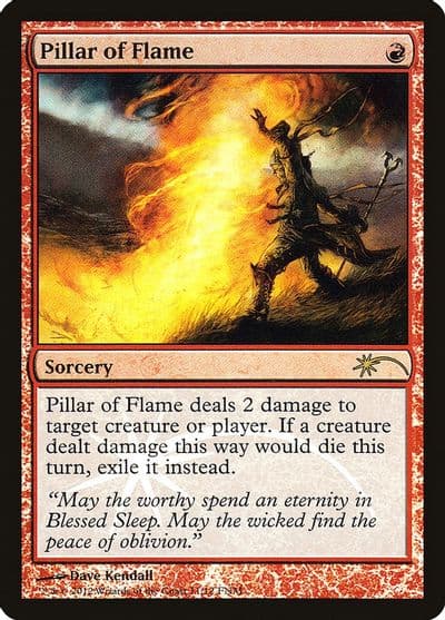 Pillar of Flame FNM Promos Magic card
