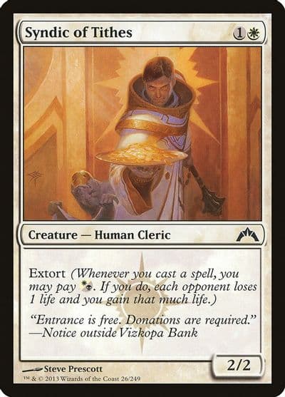 Syndic of Tithes Gatecrash Magic card