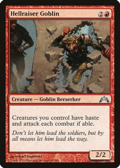 Hellraiser Goblin Gatecrash Magic card
