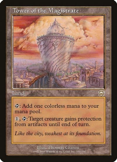 Tower of the Magistrate Mercadian Masques Magic card