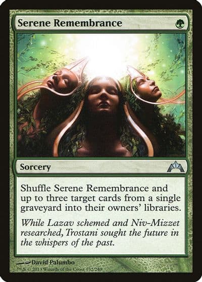 Serene Remembrance Gatecrash Magic card