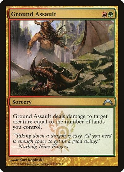 Ground Assault Gatecrash Magic card