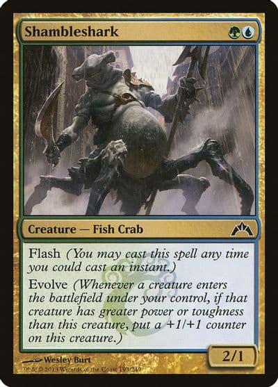 Shambleshark Gatecrash Magic card