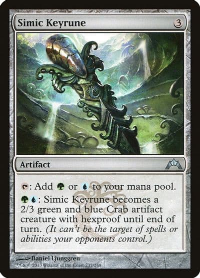 Simic Keyrune Gatecrash Magic card