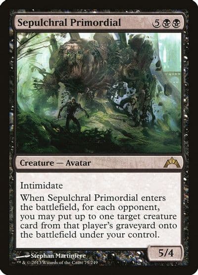 Sepulchral Primordial Gatecrash Magic card