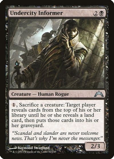 Undercity Informer Gatecrash Magic card