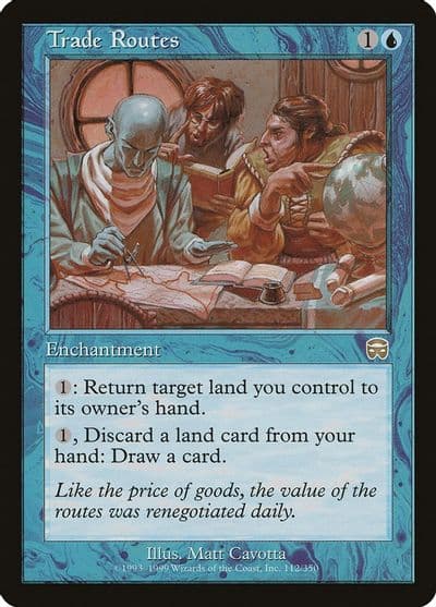 Trade Routes Mercadian Masques Magic card