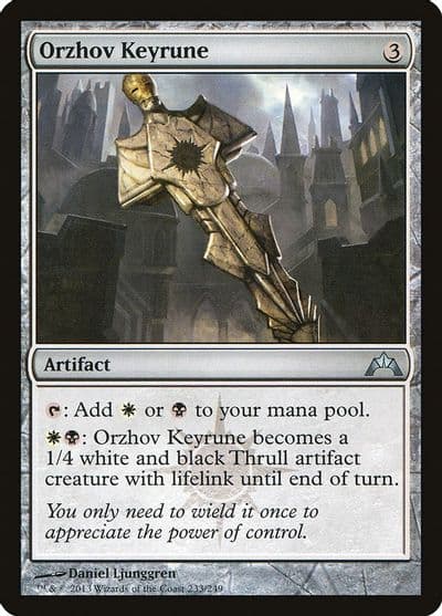 Orzhov Keyrune Gatecrash Magic card