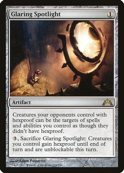 Glaring Spotlight Gatecrash Magic card