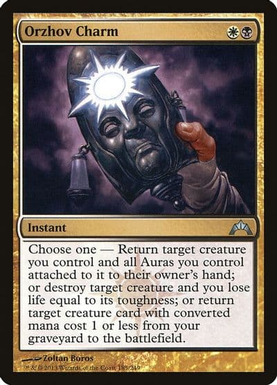Orzhov Charm Gatecrash Magic card