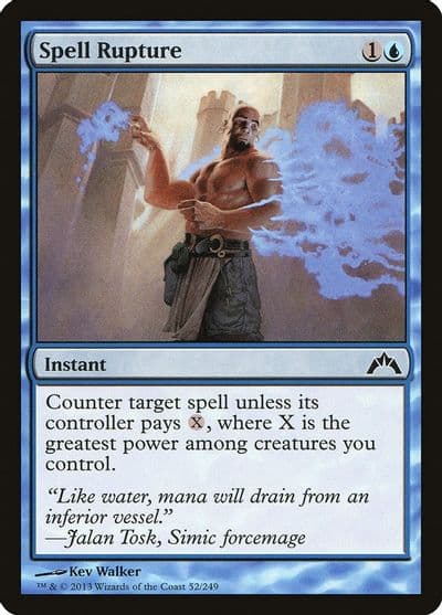 Spell Rupture Gatecrash Magic card