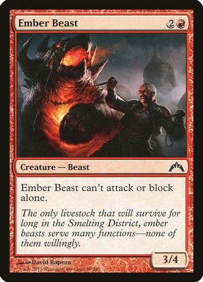 Ember Beast Gatecrash Magic card
