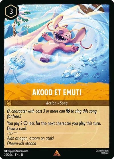 Akood Et Emuti Winterspell Lorcana card