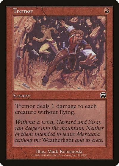 Tremor Mercadian Masques Magic card