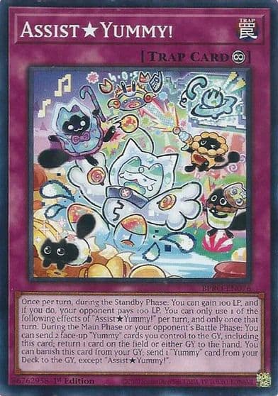 AssistYummy Burst Protocol Yu-Gi-Oh! card