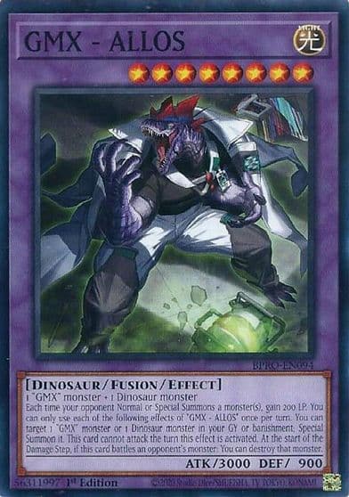 GMX ALLOS Burst Protocol Yu-Gi-Oh! card