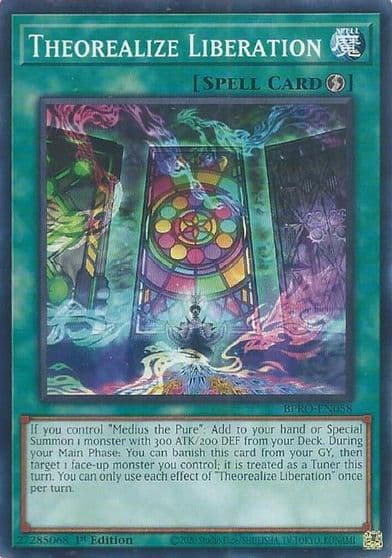 Theorealize Liberation Burst Protocol Yu-Gi-Oh! card