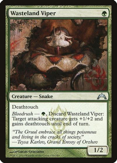 Wasteland Viper Gatecrash Magic card