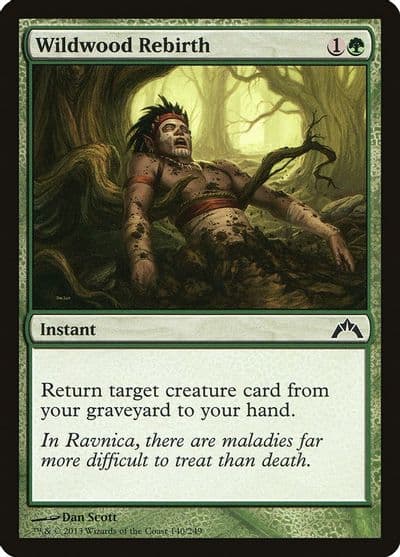Wildwood Rebirth Gatecrash Magic card