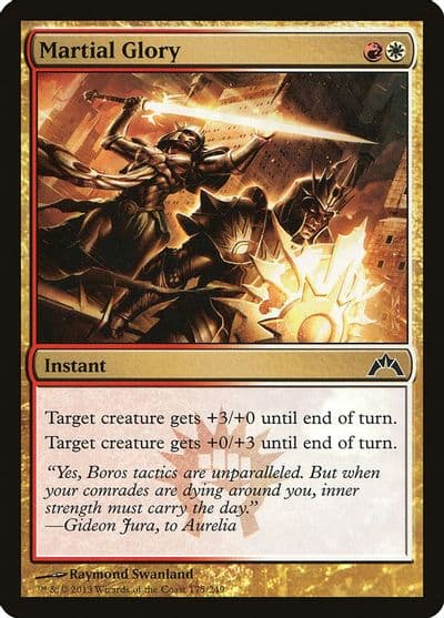 Martial Glory Gatecrash Magic card