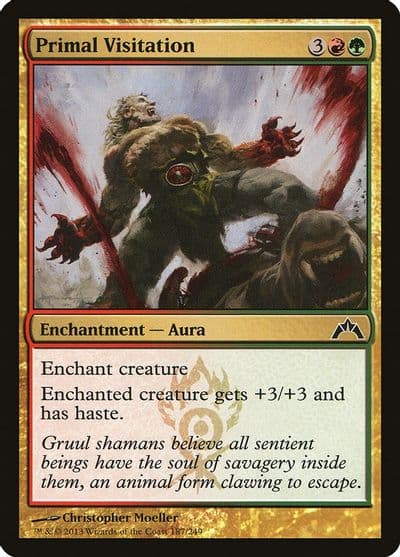 Primal Visitation Gatecrash Magic card