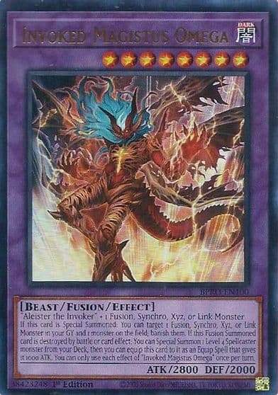 Invoked Magistus Omega Burst Protocol Yu-Gi-Oh! card