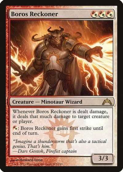 Boros Reckoner Gatecrash Magic card