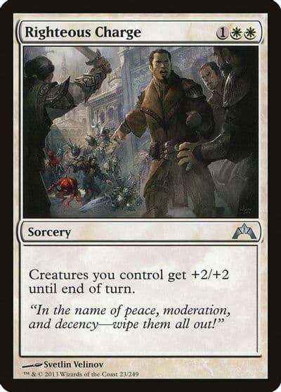 Righteous Charge Gatecrash Magic card