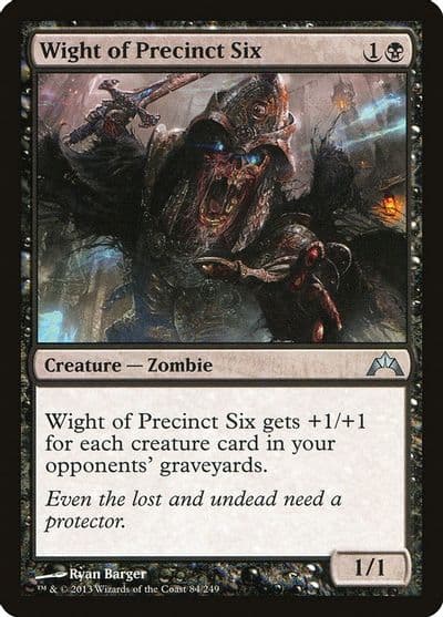 Wight of Precinct Six Gatecrash Magic card