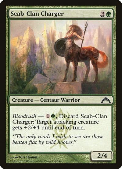Scab Clan Charger Gatecrash Magic card