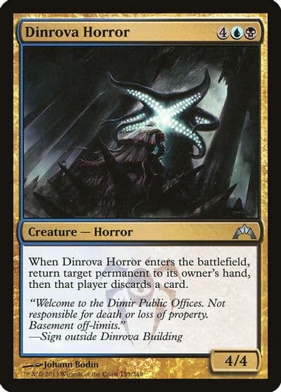 Dinrova Horror Gatecrash Magic card