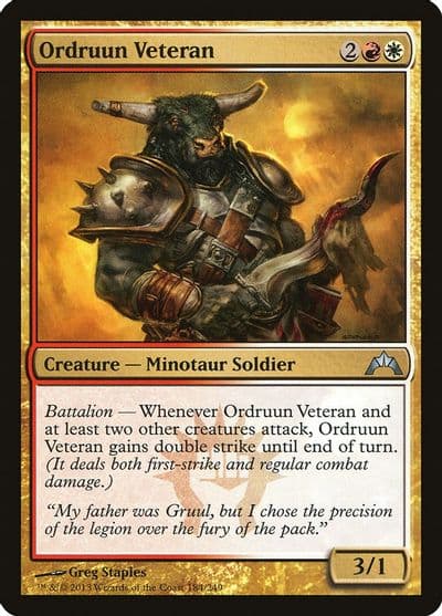 Ordruun Veteran Gatecrash Magic card