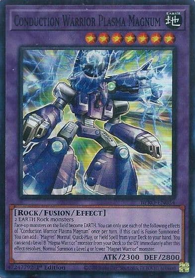 Conduction Warrior Plasma Magnum Burst Protocol Yu-Gi-Oh! card