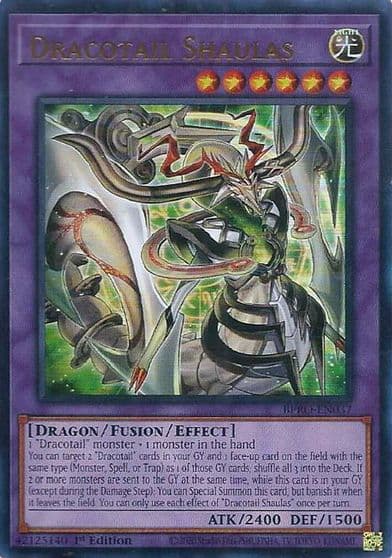 Dracotail Shaulas Burst Protocol Yu-Gi-Oh! card
