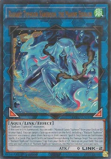 Radiant Typhoon Varuroon the Marine Eidolon Burst Protocol Yu-Gi-Oh! card