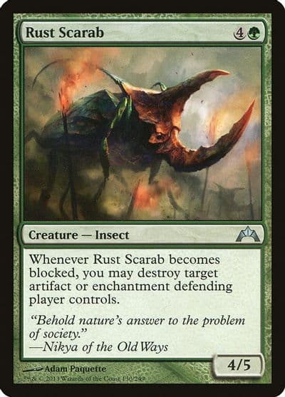 Rust Scarab Gatecrash Magic card