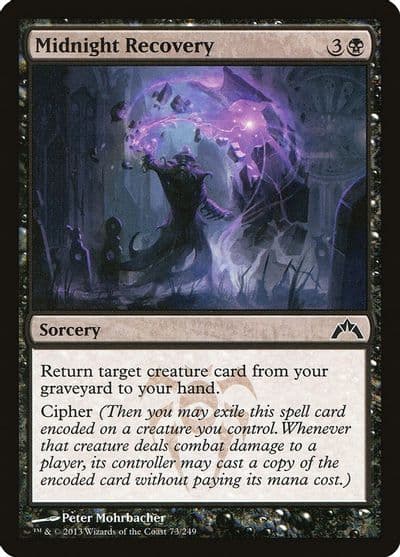 Midnight Recovery Gatecrash Magic card
