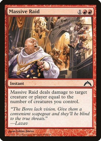 Massive Raid Gatecrash Magic card